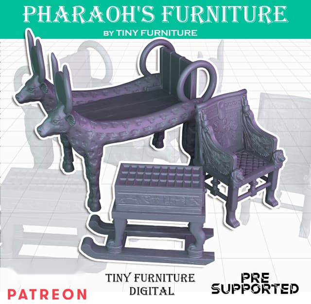 Pharaoh's furniture