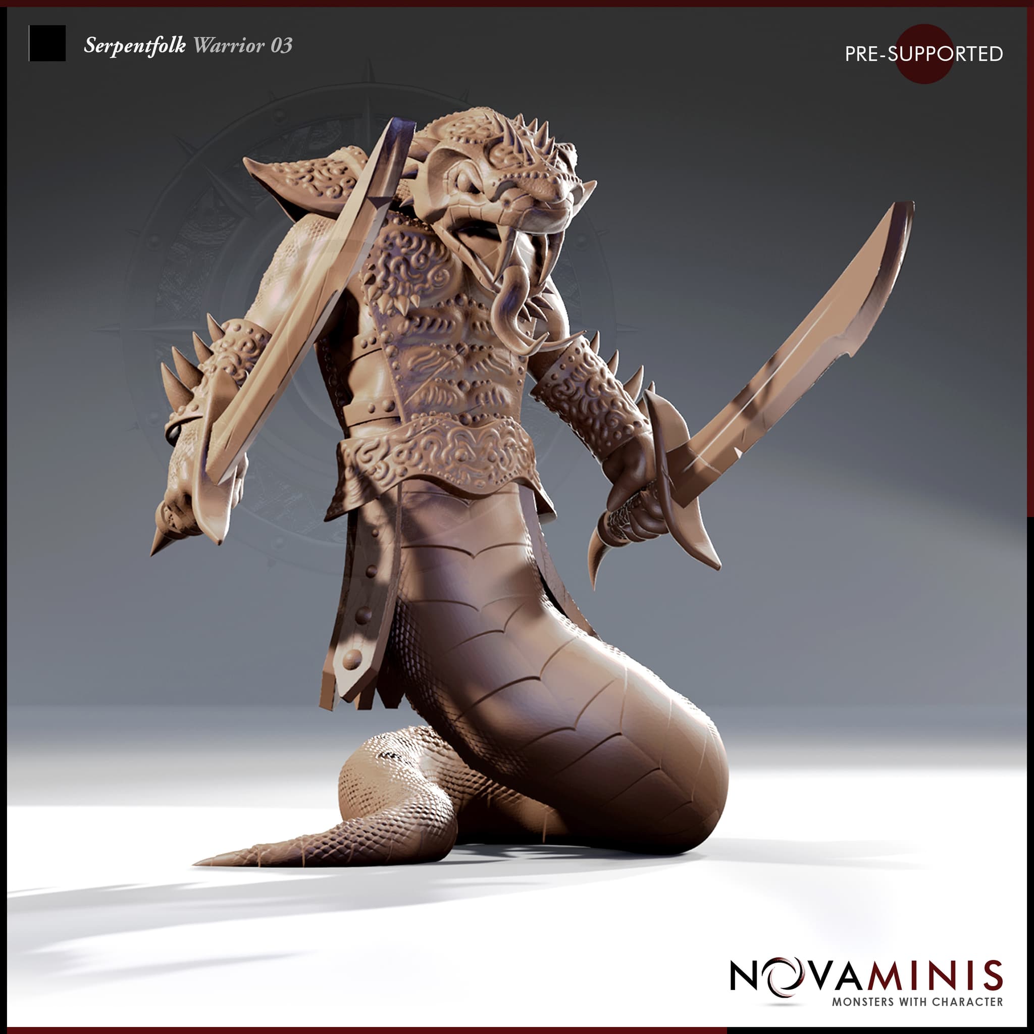 Serpentfolk Warrior 03