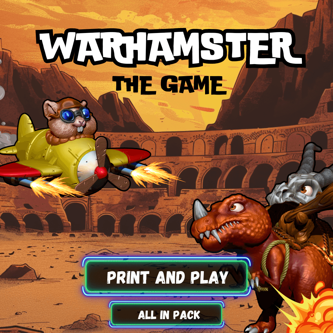 WARHAMSTER THE GAME - ALL IN PACK 
