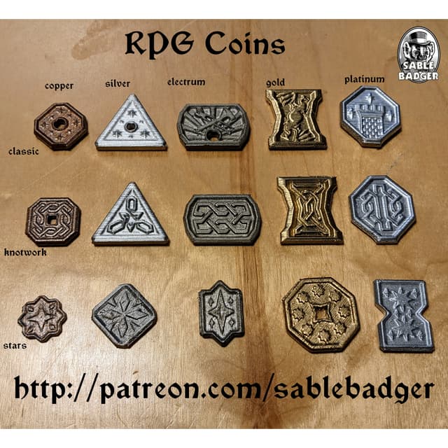 RPG Coins - Set 1