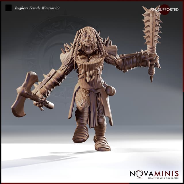 Bugbear Female Warrior 02