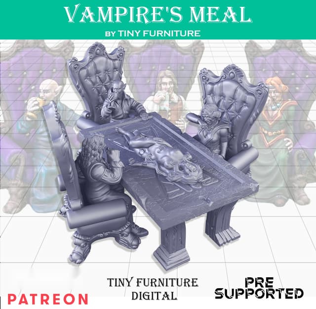 Vampire's meal (SITTING FOLKS)