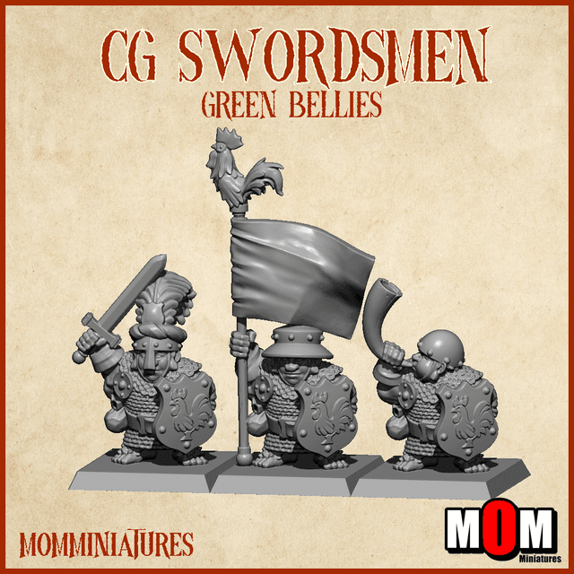 CG Swordsmen (Green Bellies)