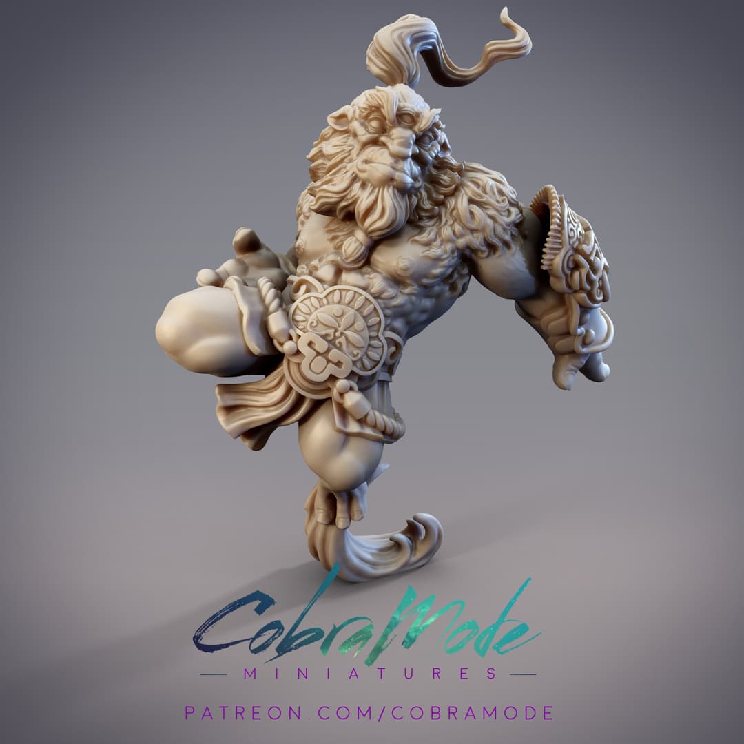 Jinhua, Xueren 3-Eyed Yeti Acolyte (Pre-Supported)