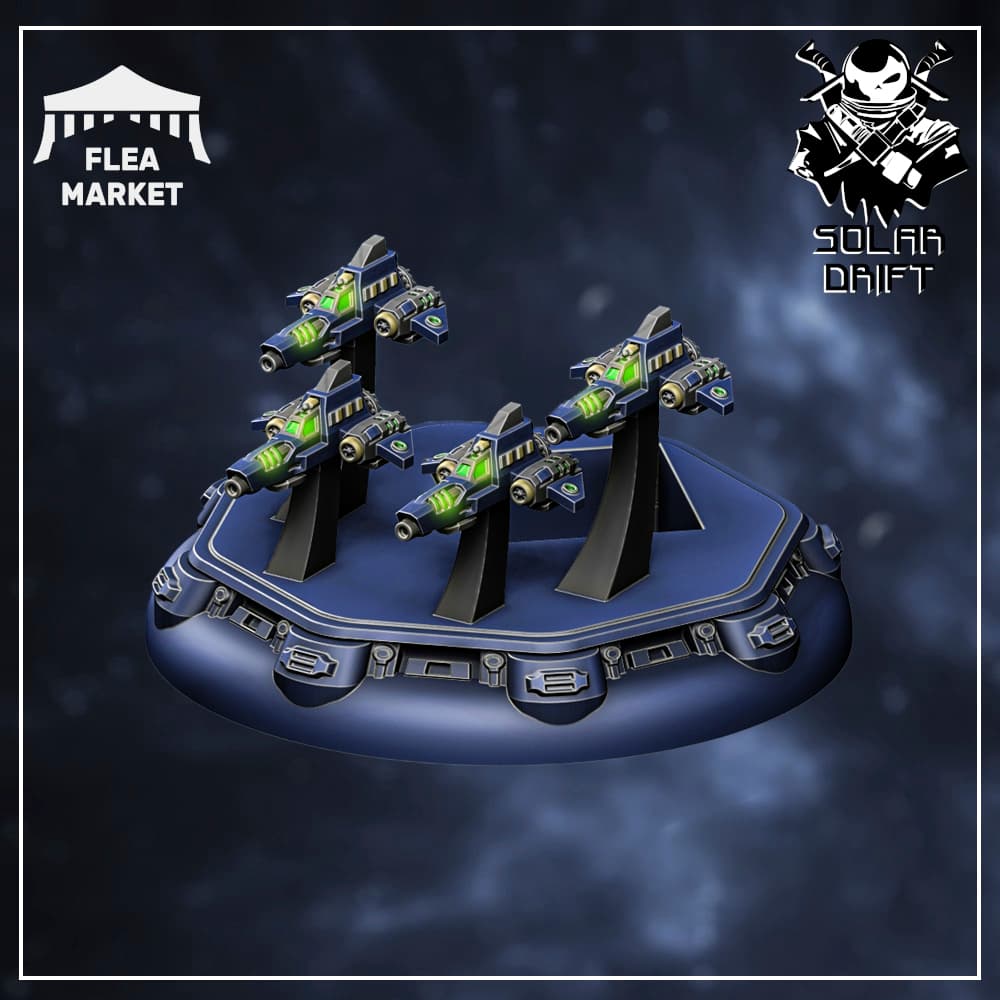 Solar Alliance Fighters (Flesh and Metal - Solar Drift)