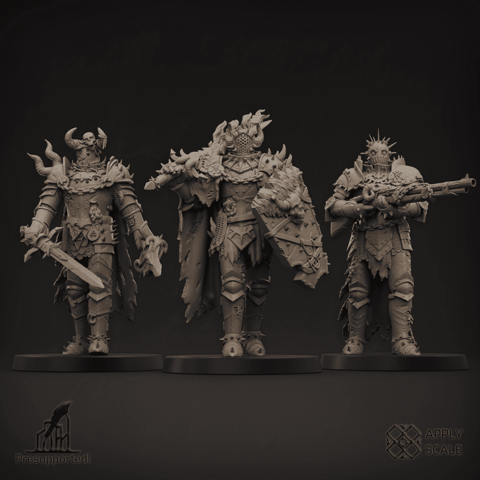 Infernal Knights - Cursed Paladins - Warriors of Hell Bundle