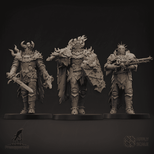 Infernal Knights - Cursed Paladins - Warriors of Hell Bundle