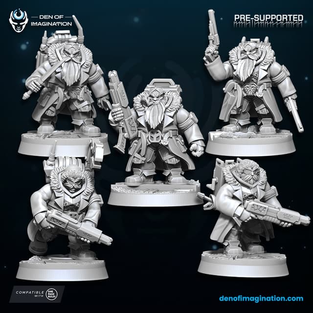 Space Dwarf - Surveyors Scouts Unit