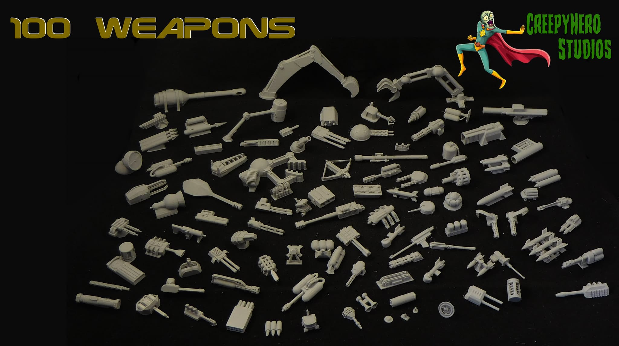 Gaslands 100 Weapons