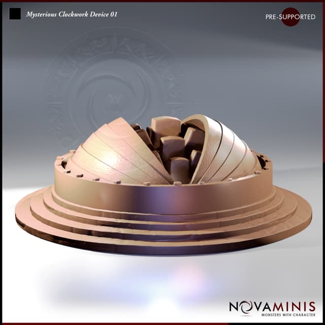 Mysterious Clockwork Device 01
