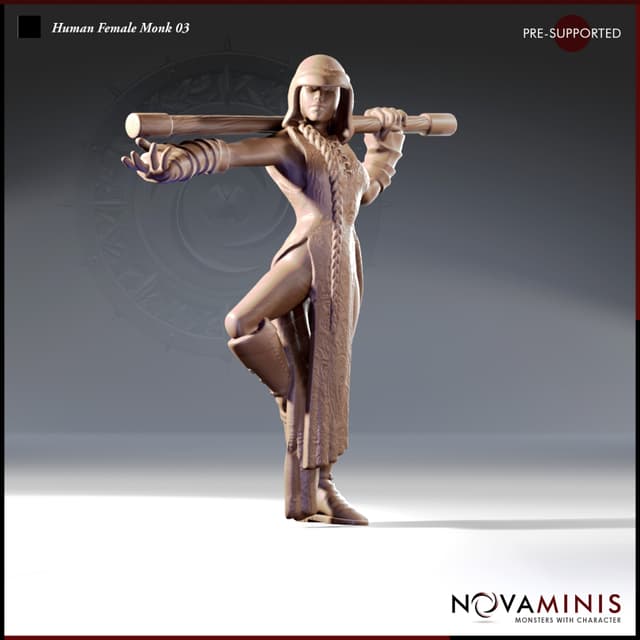 Human Female Monk 03
