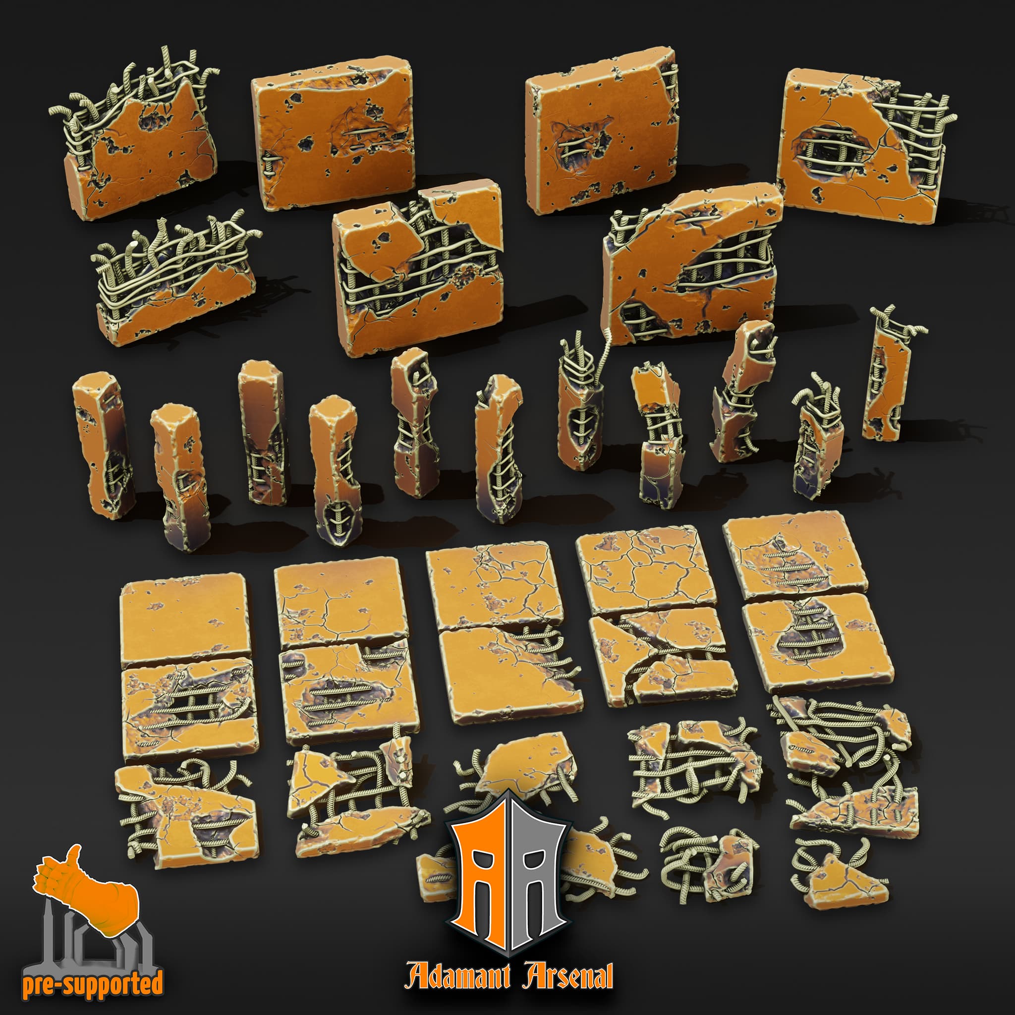 Basing Bits - Concrete Ruins