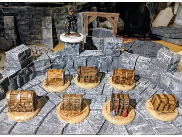 Fantasy Wargame Terrain - Treasure Tokens