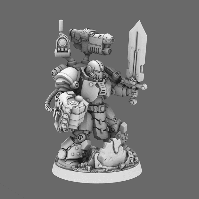 Space Knight V10 Brawler Commander Kit