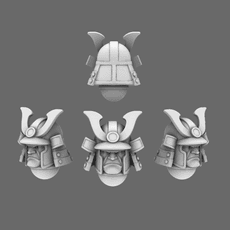 Cyber Samurai V1 Exterminator Helmet