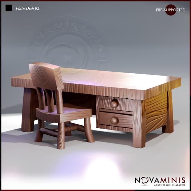 Plain Desk 02