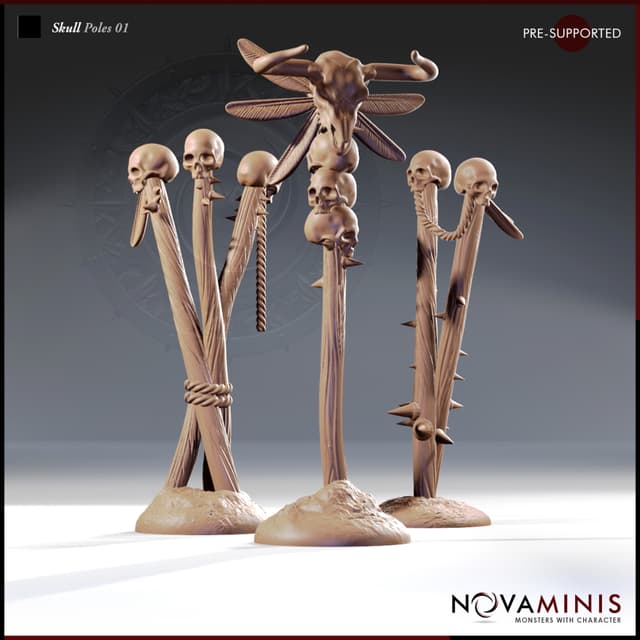 Skull Poles 01