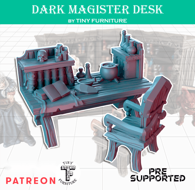 Dark Magister Desk