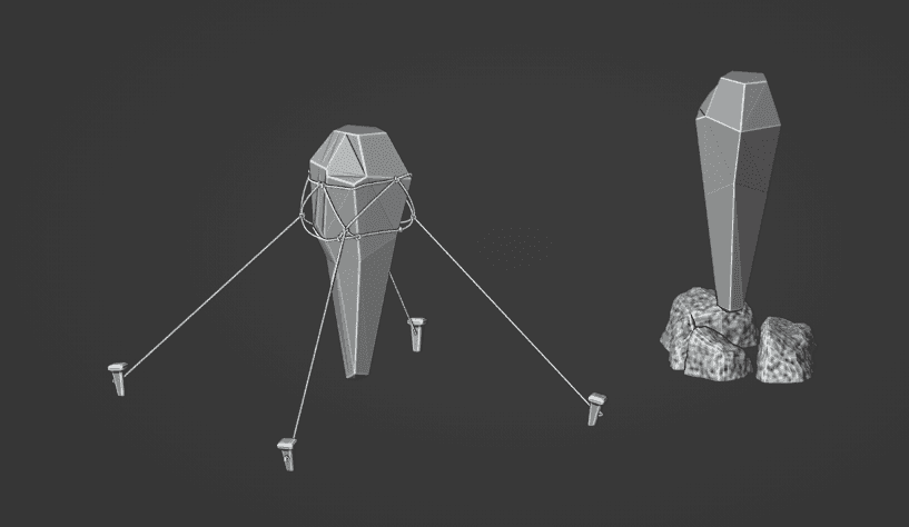 Fantasy Floating Crystal Set