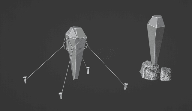 Fantasy Floating Crystal Set