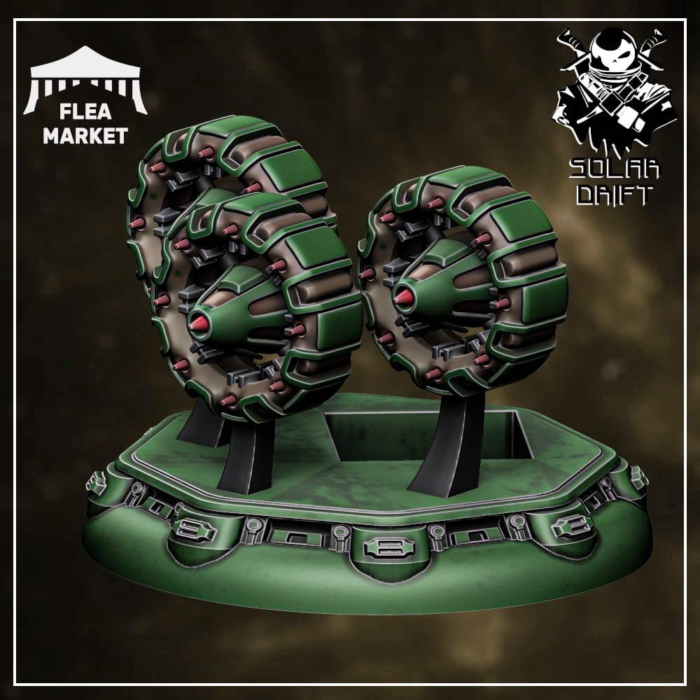 Birds of Prey Bombers (Flesh and Metal - Solar Drift)