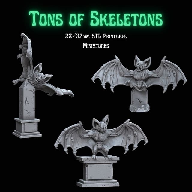 Tons of Skeletons: Giant Bats 