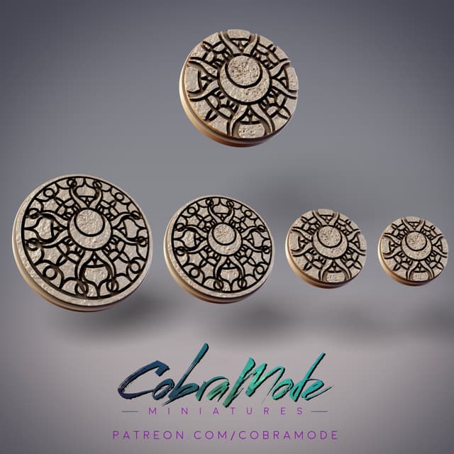 Mandala Tile Base Pack (4pc)