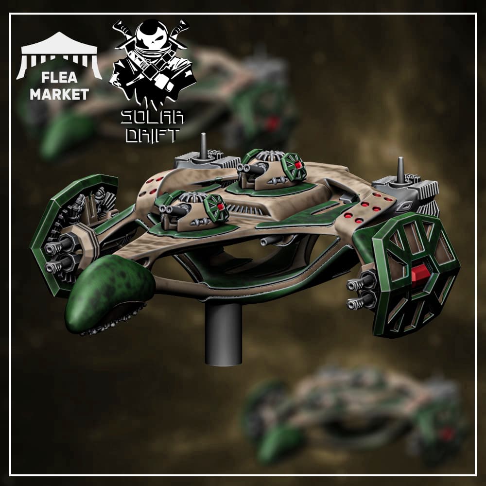 Birds of Prey Cruiser (Flesh and Metal - Solar Drift)