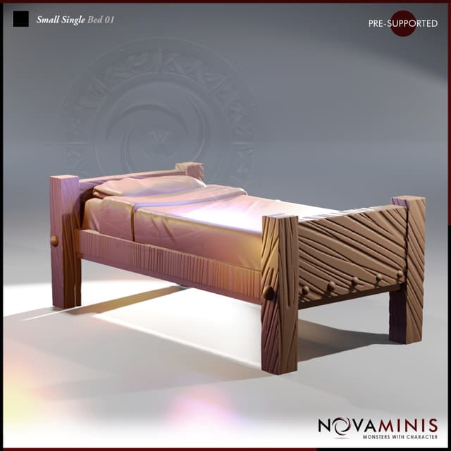 Small Single Bed 01