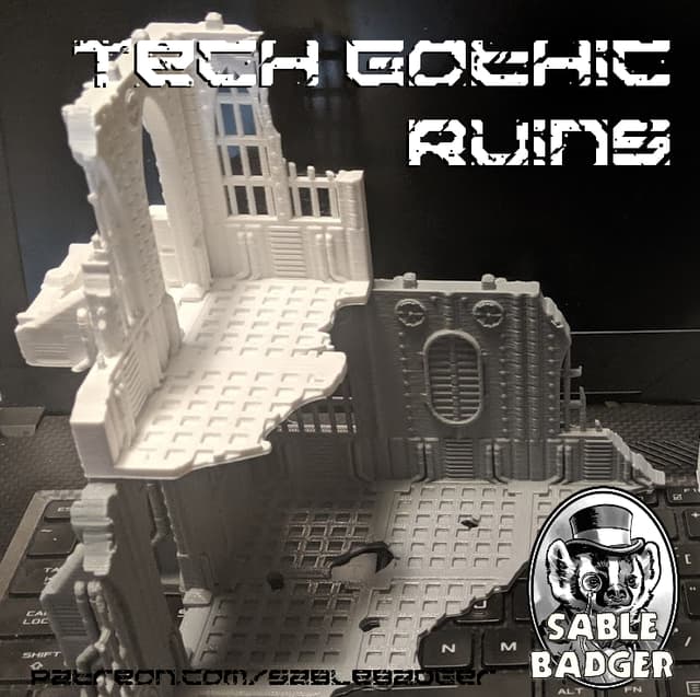 Space Warrior - Multi-level Tech Gothic Ruins