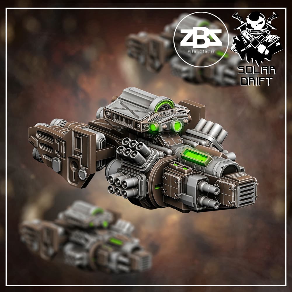 Pirate corvette (Solar Drift)