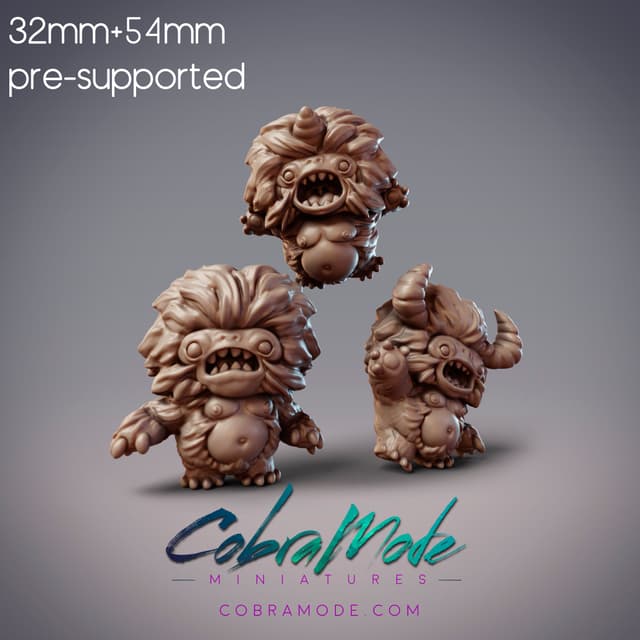 Yeti Gremlins - Xuehou Snow Goblins (Pre-supported)