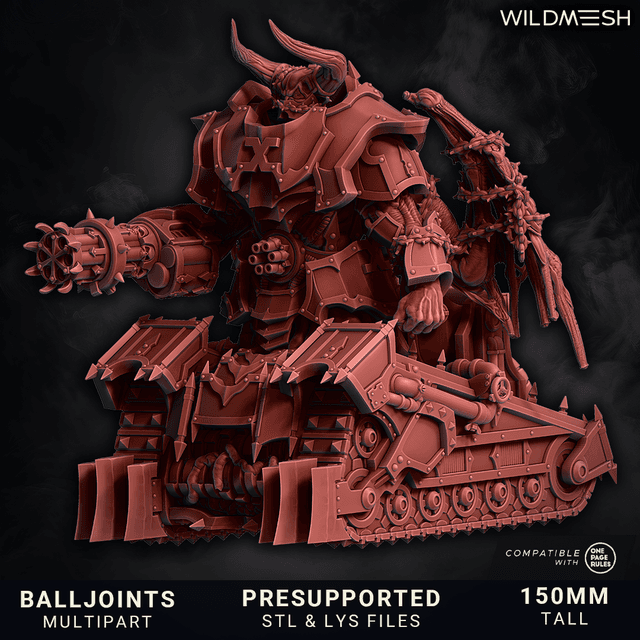 Chaos Wrath - Blood Siege Colossus multipart