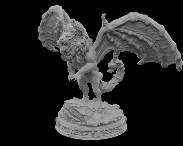 Manticore Beast - Boss - V2 - by STF_CSC 