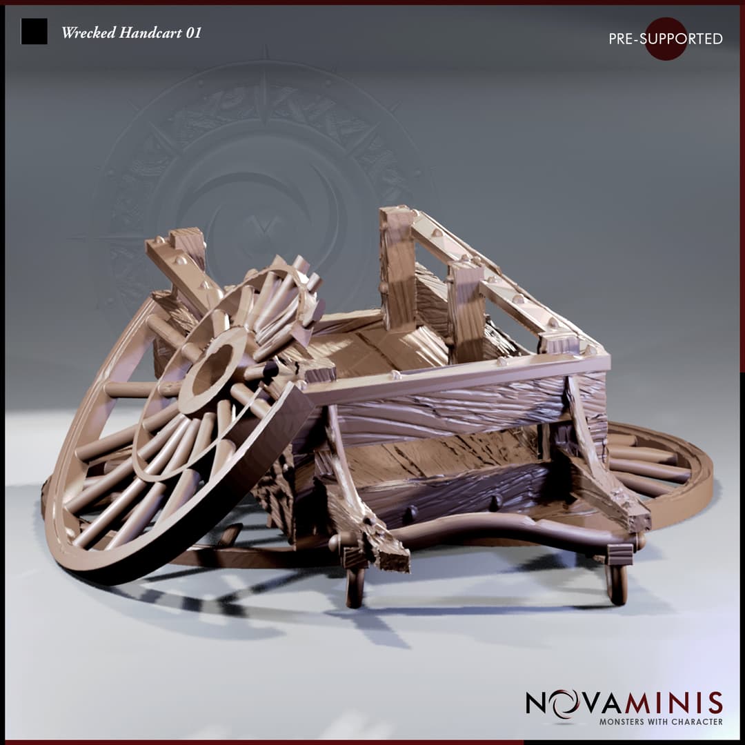 Wrecked Handcart 01