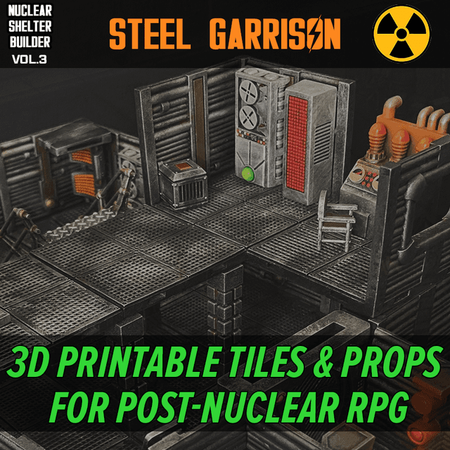 Nuclear Shelter Builder vol.3 - STEEL GARRISON