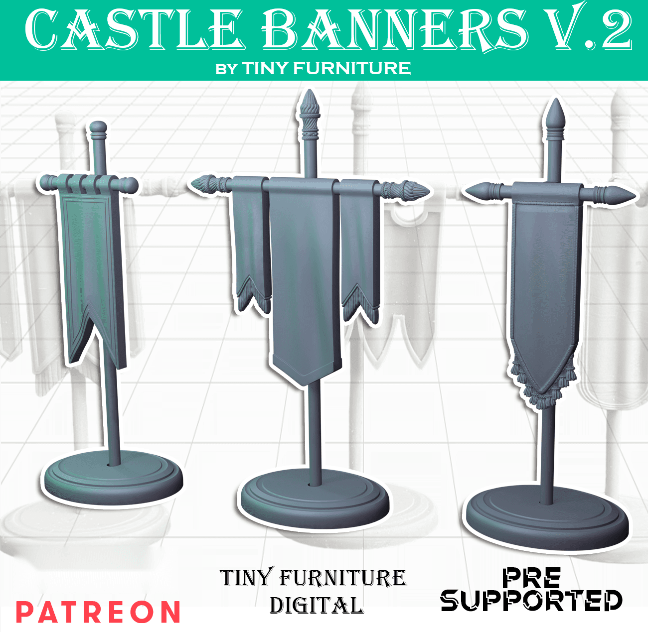 Castle Banners v.2