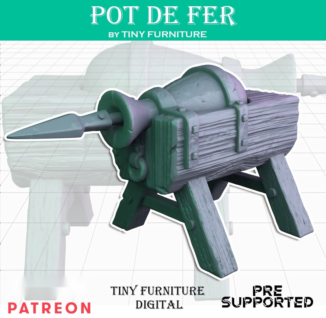 Pot de Fer (Medieval Artillery)
