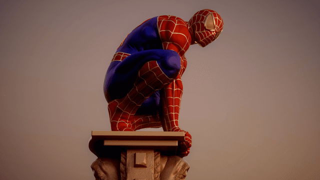 SPIDER MAN COLECTABLE 1/6