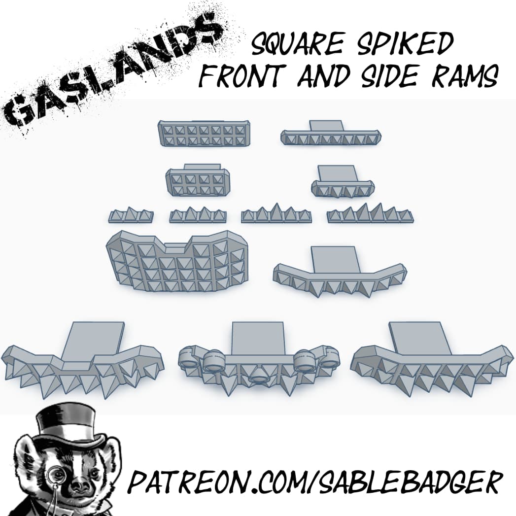 Gaslands - Upgrades - Studden Rams