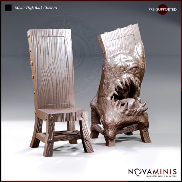 Mimic High Back Chair 01