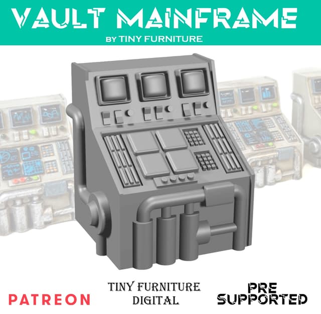 Nuclear shelter mainframe