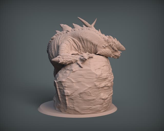 Lizardmen - Dragonborn - Drakkash Beast