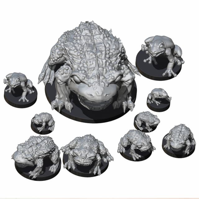 The Giant Frogs of Slundermush Swamp