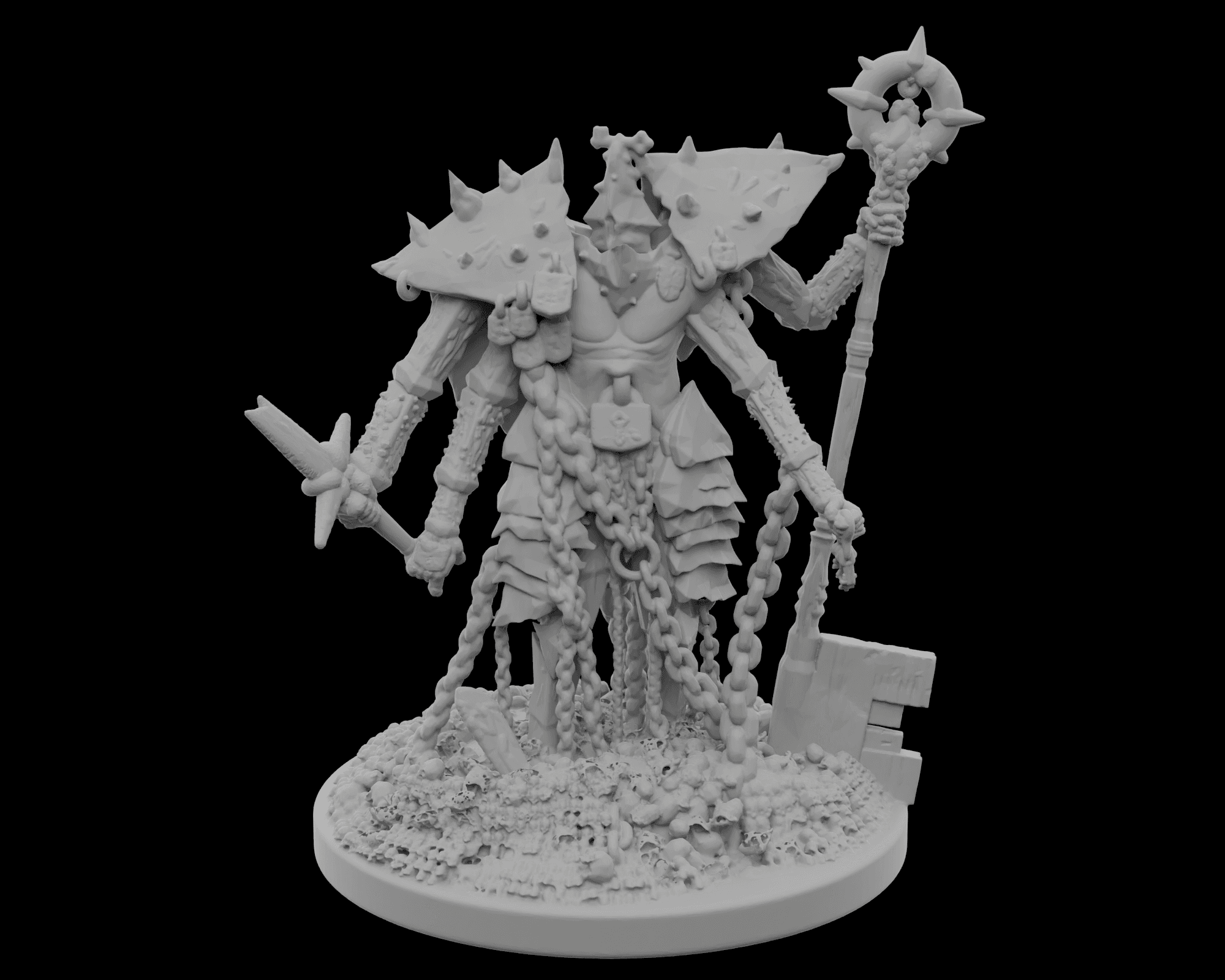 Golem - Keeper of Keys - Jazenith - DND - by STF_CSC 