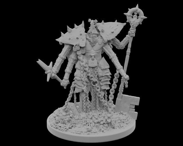 Golem - Keeper of Keys - Jazenith - DND - by STF_CSC 