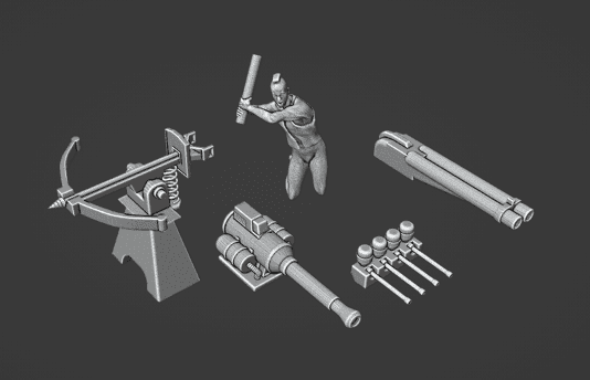 Gaslands Apocalytic Weapon Set