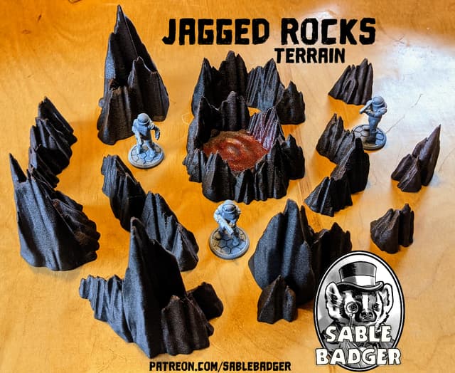 Terrain - Jagged Rocks