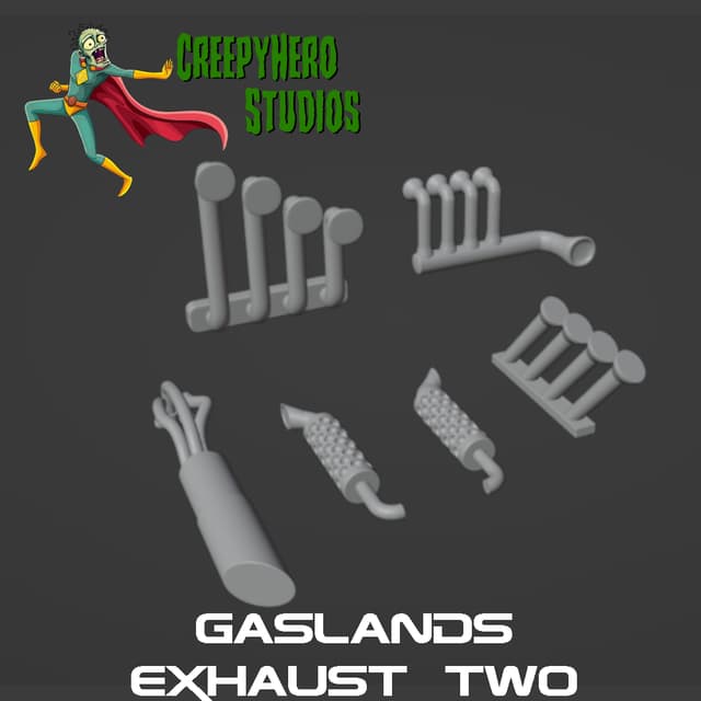 Gaslands Exhaust Two Set