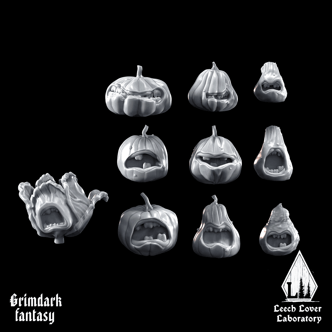 Vegetables for miniature-agnostic grimdark wargames